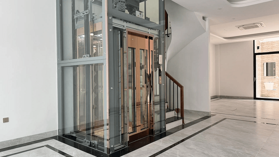 Mẫu thang máy Hitachi hiện đại, chất lượng